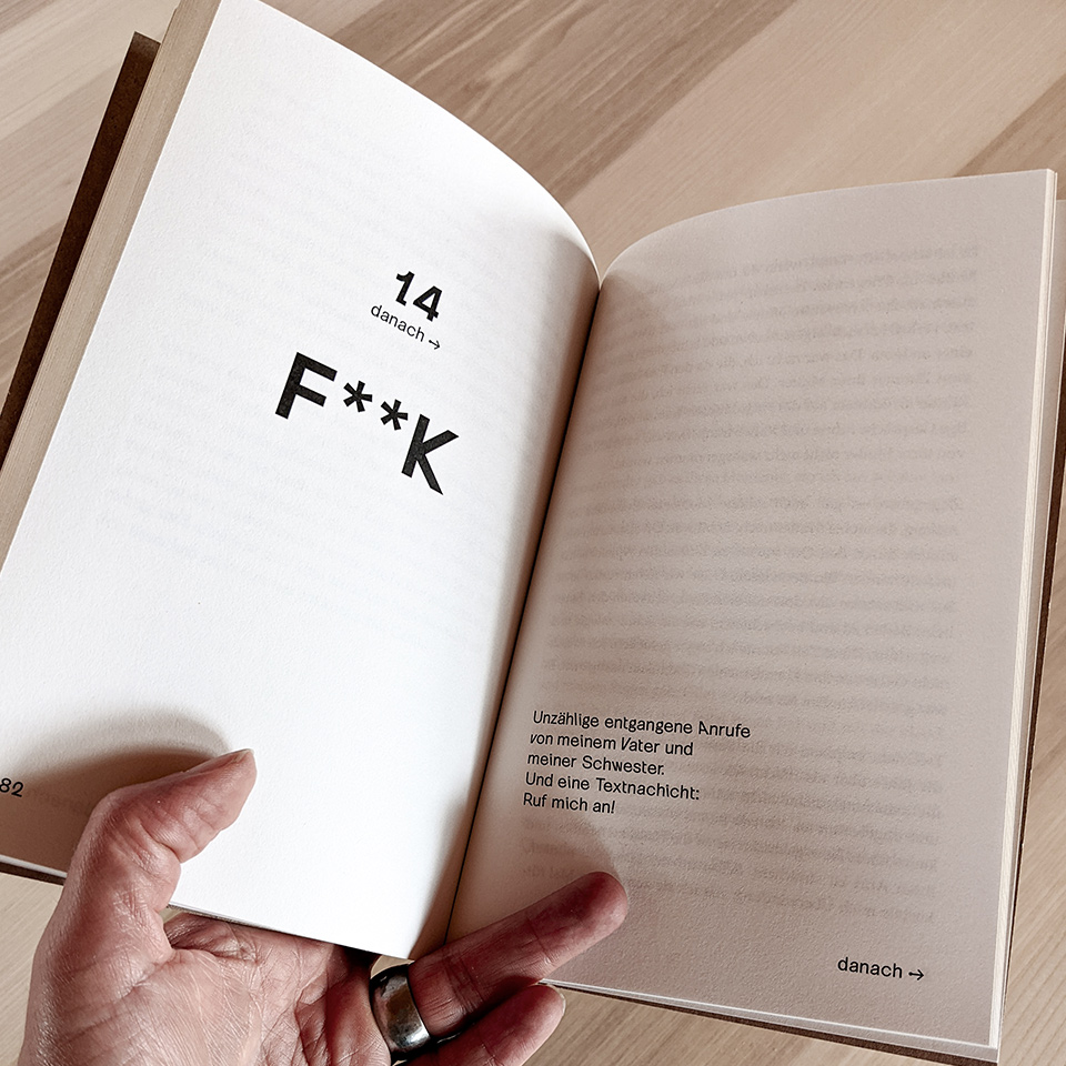 Die biografische Alzheimer Erzählung von Julia Kohler wählt bewusst ein jugendliche frische Sprache.